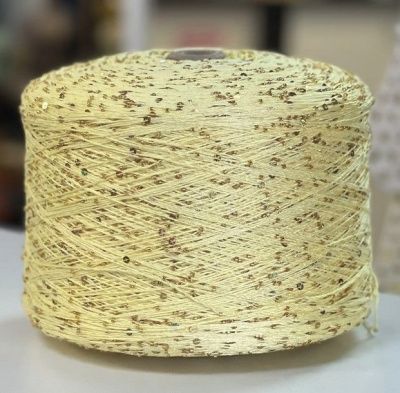 Пряжа пайетки с бисером (830-22-H8512); 20% Вискоза; 80% Полиэстер; 50г/175м 
